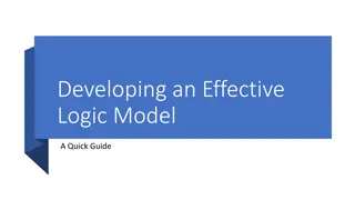Developing an Effective Logic Model: A Quick Guide