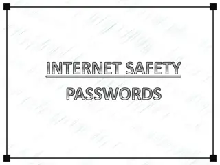 Importance of Secure Passwords in Internet Safety