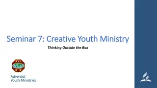 Engaging Youth for a Purposeful Journey: Creative Ministry Insights