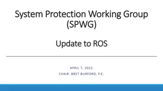 System Protection Working Group Update - April 7, 2022