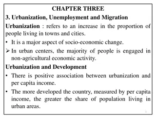 Urbanization, Unemployment, and Migration: Impact on Socio-Economic Development