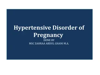 Understanding Hypertensive Disorders of Pregnancy