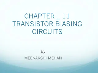 Transistor Biasing Circuits: A Comprehensive Overview
