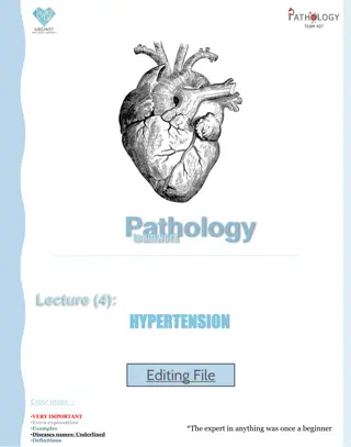 Hypertension: Causes, Classification, and Complications