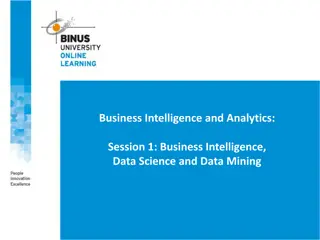 Introduction to Business Intelligence and Analytics