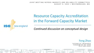 Forward Capacity Market Resource Capacity Accreditation Discussion