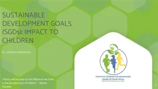 CCEHSA Initiatives for Children's Environmental Health and Well-being in Southern Africa