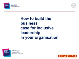 Building the Business Case for Inclusive Leadership in Organizations