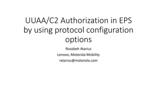 Enhancing EPS Authorization and Configuration Options in 5G Networks