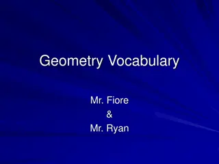 Exploring Geometry Vocabulary with Mr. Fiore & Mr. Ryan