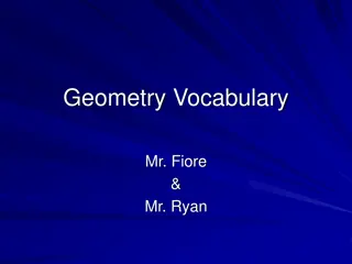 Geometry Vocabulary with Mr. Fiore & Mr. Ryan