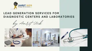 Lead Generation Services for Diagnostic Centers and Laboratories by Amrit web...