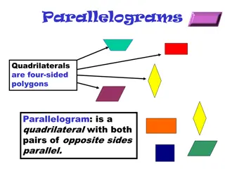 Parallelograms: Properties, Theorems, and Tests