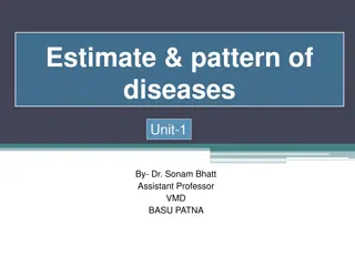 Disease Patterns in Epidemiology: Overview and Examples