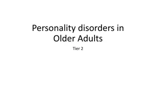 Understanding Personality Disorders in Older Adults