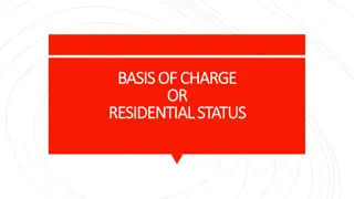 Residential Status for Income Tax Purposes