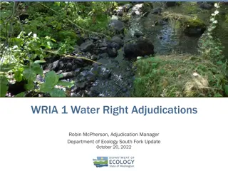Understanding Water Right Adjudications in Washington State
