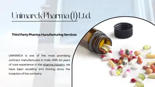 Pharma Products Manufacturing Services | Unimarck Pharma | Contact Us