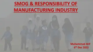 Smog and Its Impact on Health and Environment