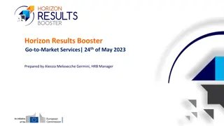 Horizon Results Booster Go-to-Market Services Overview