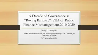 Decade of Governance in Malawi: A Deep Dive into Public Finance Mismanagement