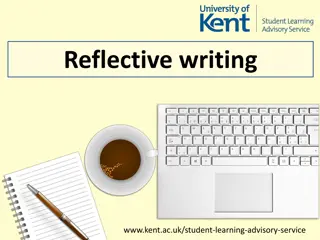 Enhancing Critical Thinking Skills through Reflective Writing