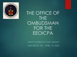 Office of the Ombudsman for EEOICPA - Information and Assistance