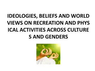 Perspectives on Recreation and Physical Activities Across Cultures and Genders