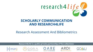 Research Impact and Assessment in Academia