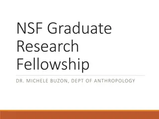 NSF Graduate Research Fellowship - Application and Review Process