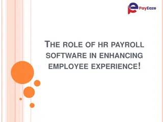 HR Payroll Software: A Key to Enhanced Employee Experience!