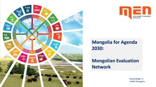 Enhancing Evaluation Capabilities in Mongolia for Agenda 2030