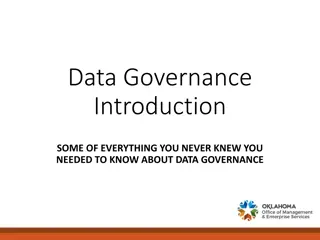 Understanding Data Governance in a Nutshell