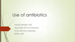 Optimizing Antibiotic Use in Treating Infections