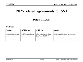 IEEE 802.11-20/0095 PHY-Related Agreements for SST