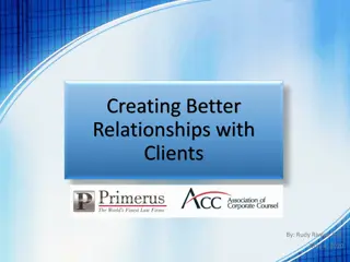 Building Strong Client Relationships in Legal Practice