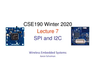 Comparison of SPI and I2C Communication in Embedded Systems