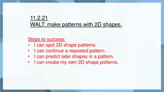 2D Shape Patterns for Learning