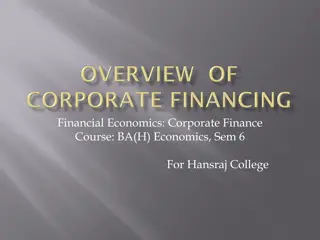 Understanding Corporate Finance: Key Considerations for Capital Raising