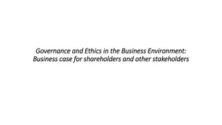 Understanding Corporate Governance and Ethics in Business Environment