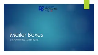 Mailer Boxes