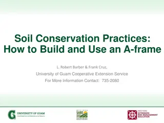 Soil Conservation Practices: Building an A-Frame for Erosion Control
