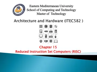 Evolution of Computing Architectures: RISC Approach