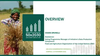 Data Production and Dissemination Initiative for Agricultural Development