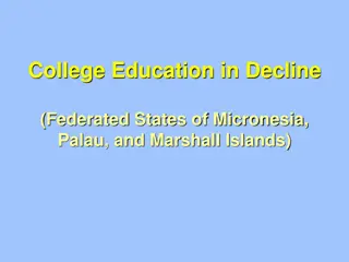 Challenges in Higher Education Across Micronesia, Palau, and Marshall Islands