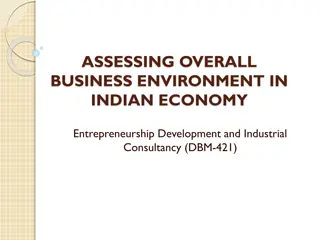 Overview of Business Environment and Economy in India