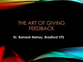 Mastering the Art of Giving Feedback