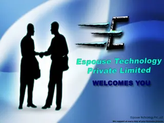 Innovative Business Solutions by Espouse Technology Pvt. Ltd.