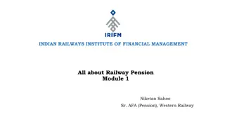 Railway Pension System in Indian Railways