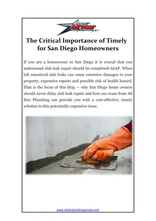 The Critical Importance of Timely for San Diego Homeowners